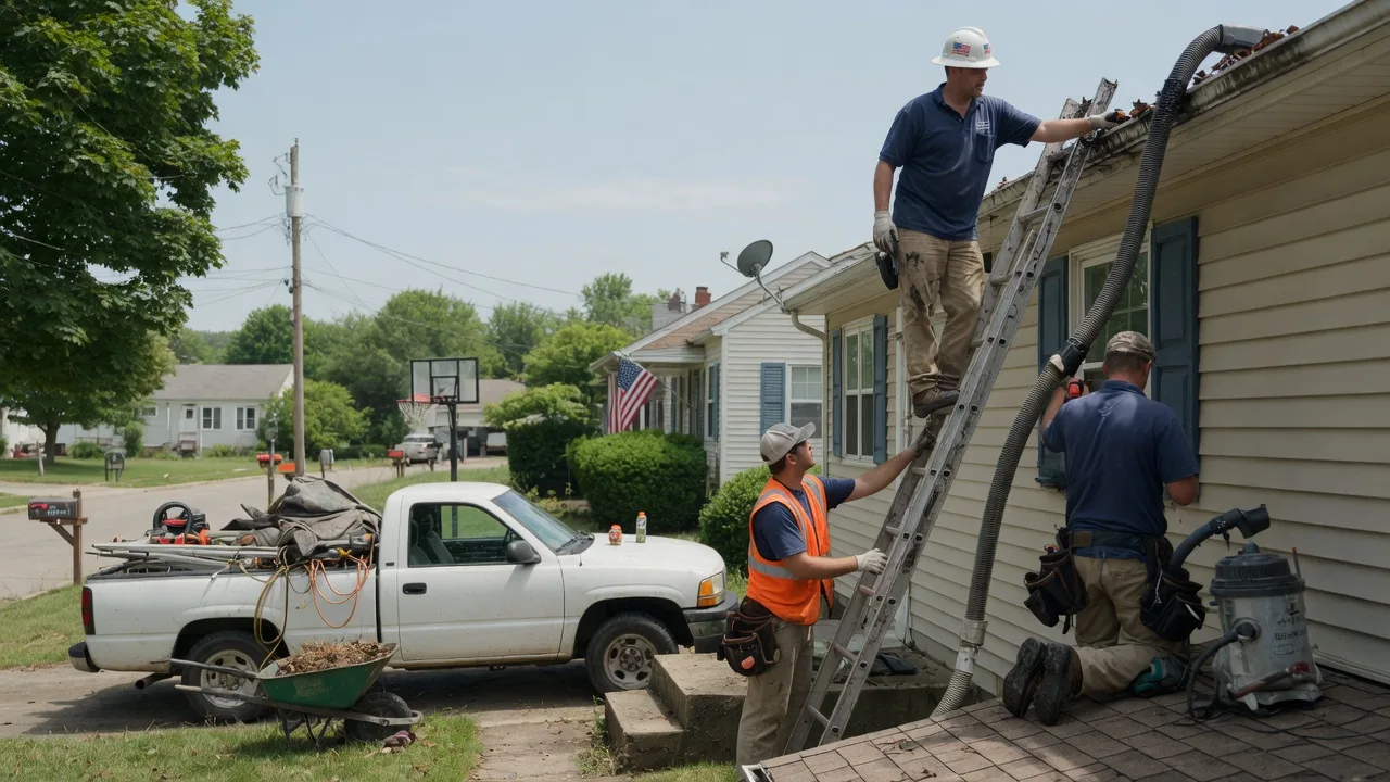 Gutter Installation in Centerpoint, IN near me